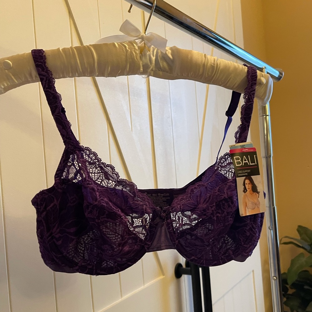 Bali underwire lace bra